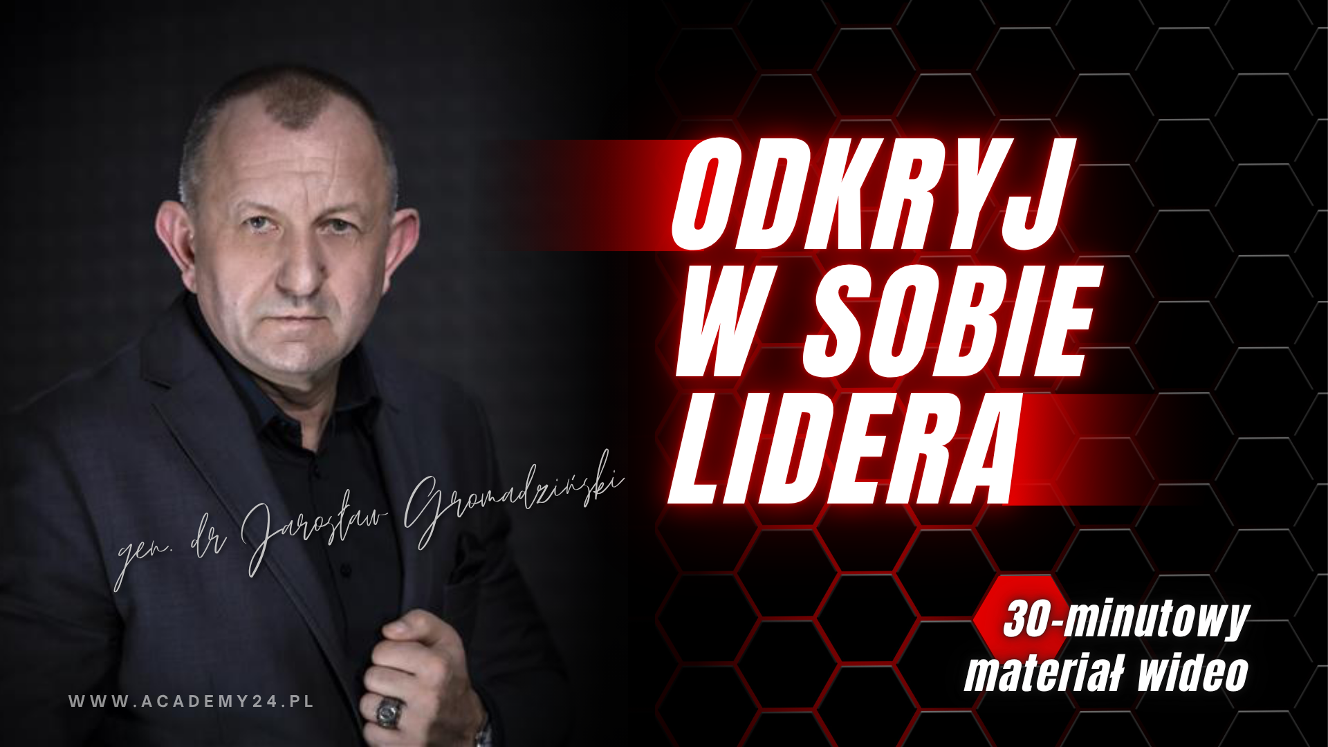 aktualność: Szkolenie z generałem Gromadzińskim teraz ze zniżką dla użytkowników Karty Mundurowej!