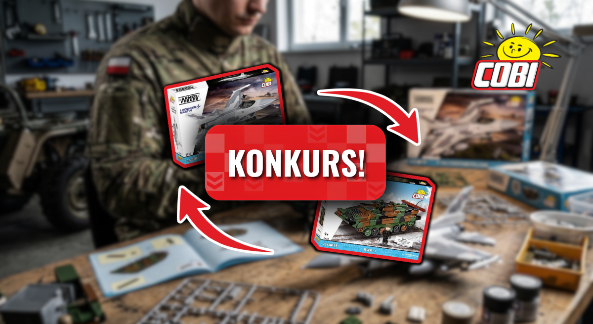 aktualność: Wygraj legendarne zestawy COBI w konkursie na Dzień Dziecka!